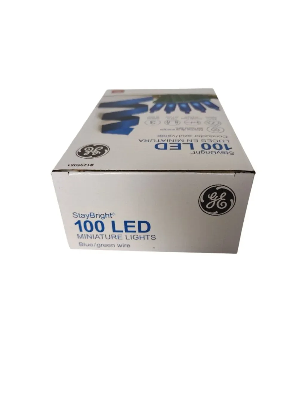 GE StayBright 100 LED Miniature Lights Blue/Green Wire Indoor/Outdoor